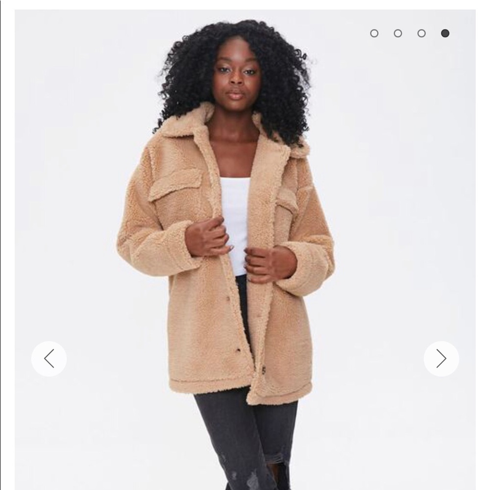 Teddy Coat worn a few times but in great shape- warm and cozy